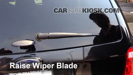 2011 Ford Escape XLT 3.0L V6 FlexFuel Windshield Wiper Blade (Rear) Replace Wiper Blade